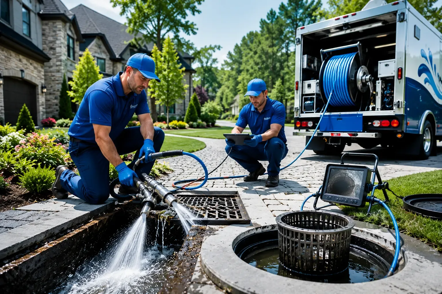 Local outdoor drain cleaning professionals in De Soto, KS